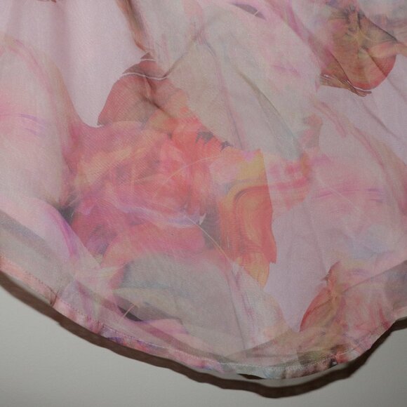 Pink Floral 2 piece romper set - Picture 13 of 16